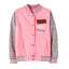 LS Glittered Yeah Print Pink Girls Jacket 2757