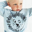 ZR Lion Print Sky Blue Sweatshirt