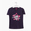 LSN Pink Star Navy Blue Girls Top 1945