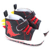 Valen Red Dino Dark Grey hi Hop Sneakers 2095