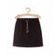 L&S Cool Girls Black Skirt with Pink Badge and cord 1713