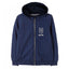 L&S Future Citizen Double Layed Blue Zipper Hoodie 901