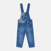 OSH Double Shade Front Pocket Light Blue Denim Dungaree 4592