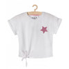 51015 Glitter Pink Star White Top 2529