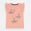 K&K Dreaming Sequence Girls Printed Light Peach Top 4608