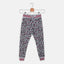 PV Leopard Print Front Knot Fleece Trouser 2420