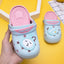 Heren With You Bunny Super Soft Breathable Pastel Blue Clogs 2477