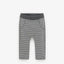 ZR Grey & White Stripes Fleece Legging 3103