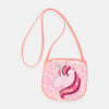 Silver Unicorn Sequence Orange Mini Purse 2207