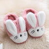 Rabbit Ears Warm Corel Slippers 8156