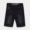 STC Faded Black Three Quarter Shorts 1234