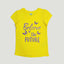 YK Glitter Believe In Future Yellow Top 5023