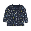 NM It All Over Galaxy Navy Blue Full Sleeves Tshirt 7580