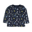NM It All Over Galaxy Navy Blue Full Sleeves Tshirt 7580