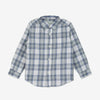 PLC Blue Stripe Big Check Casual Shirt 4775
