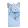Hudson Baby Elephant Hooded Blue Towel 7235