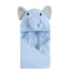 Hudson Baby Elephant Hooded Blue Towel 7235