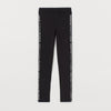 HM Manhattan Brooklyn Side Printed Black Legging 2175