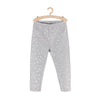 51015 Light Grey With Shining Birds Print Legging 4288
