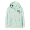 4F I Love Cats Print Turquoise Girls Zipper Hoodie 2756