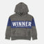 TAO Winner Block Textured Grey Hoodie 2436