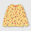 TU All Over Cherry Print Yellow Sweater 2885