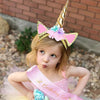 Golden Unicorn Hair Catch 9036