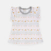 LB Glitter Hearts Printed Top 1653