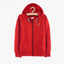 LS Diamond Logo Workout Red Zipper Hoodie 3301