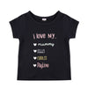 LBY I Love My Mummy Dark Blue Tshirt 1545