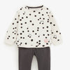 ZR Music Dots White Sweatshirt 795