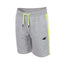 4F Grey Shorts with Neon Green Side Tape 1728