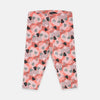 INEX Musical Hearts Capri Style Pink Legging 2195