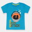 DOPO Applic Shark Face Blue Tshirt 1321