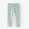 ZR Front Pocket Polka Dots Sea Green Legging 2916