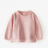 ZR Side Button Style Pink Sweatshirt 2891