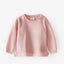ZR Side Button Style Pink Sweatshirt 2891