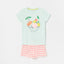RSV Sequence Cherry Ocean Green Girls Top 1513