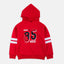 Kd Coll Break 85 Red Kangaroo Pocket Hoodie 2458