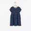 LDX Cherry Print Navy Blue Frock 2228