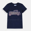 SC Reflecting Car Applic Navy Blue Tshirt 4630