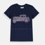 SC Reflecting Car Applic Navy Blue Tshirt 4630