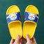 K.Bear Penguin Blue Top Yellow Soft Slippers 4900