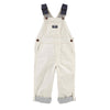 Osk Contrast Shoulder Stone White Cotton Full Dungaree 3798