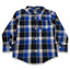 GRM Black & Blue Check Casual Shirt 2627