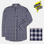 ZR Navy & White Check Casual Shirt 4683
