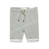 PLM Plain Grey Terry Shorts 8815