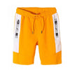 L&S Dont Care Printed Zip Pocket Yellow Shorts 1825
