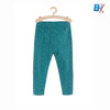 51015 Silver Dots Teal Legging 4295