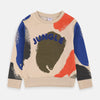 TAO Retro Print Jungle Embraided Sweatshirt 2942